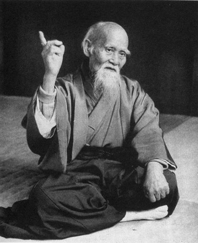 O Sensei Morihei UESHIBA (1883 - 1969)