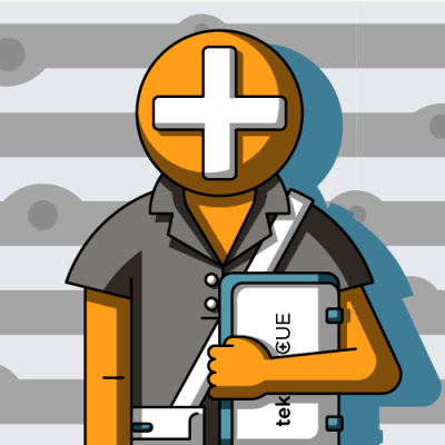 Illustration of a tekRESCUE team member