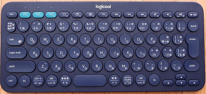 Logicool K380 Japanese bluetooth keyboard