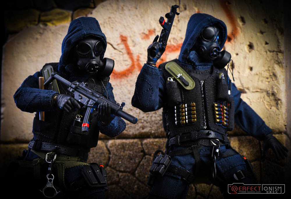 British Special Forces Pocket Elite Series SAS CRW 1/12 Figures