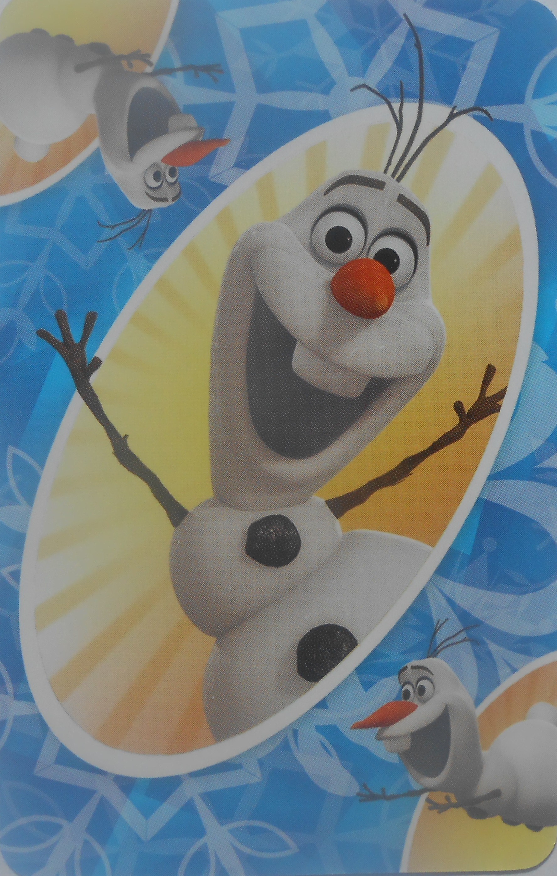 Frozen Uno (Olaf's Summertime Wild Card)