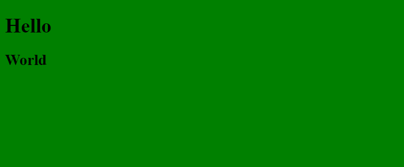 Backgorund color Devhoot