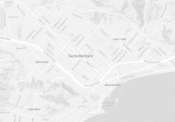 Santa Barbara Map