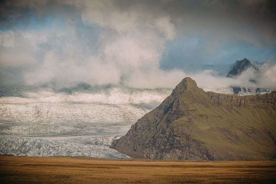 Gletscherzunge, Island