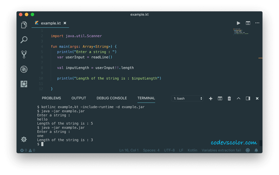 What is double bang or double exclamation operator in kotlin - CodeVsColor