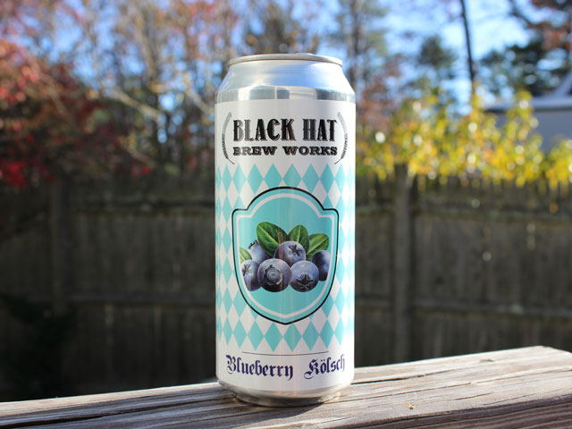 Blueberry Kolsch, a Kolsch brewed by Black Hat Brew Works