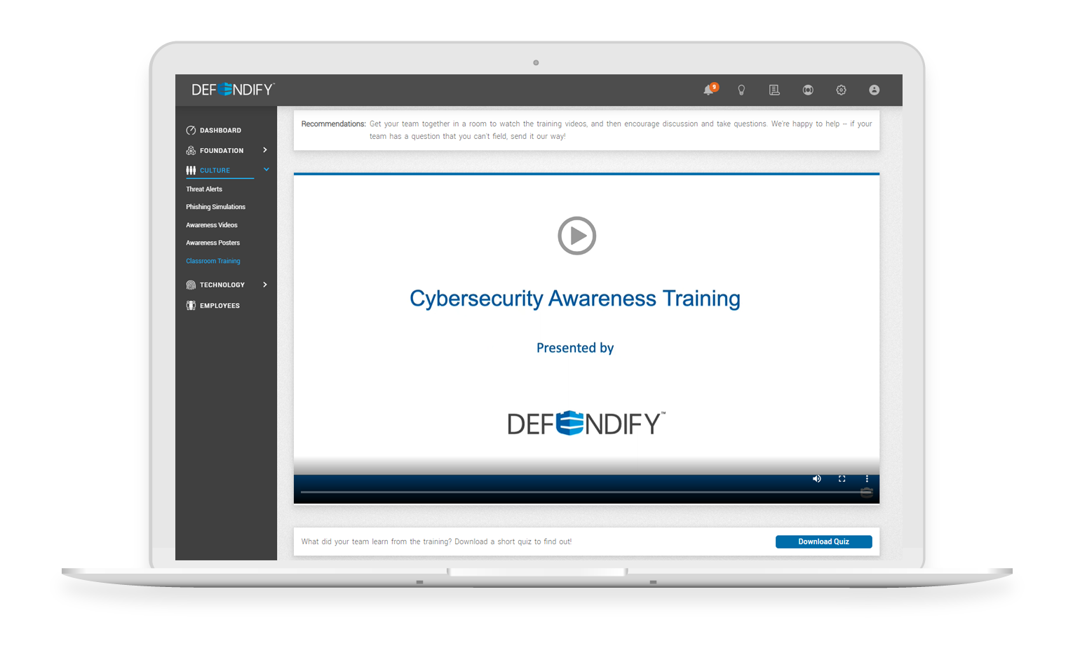 Awareness Training Webinars