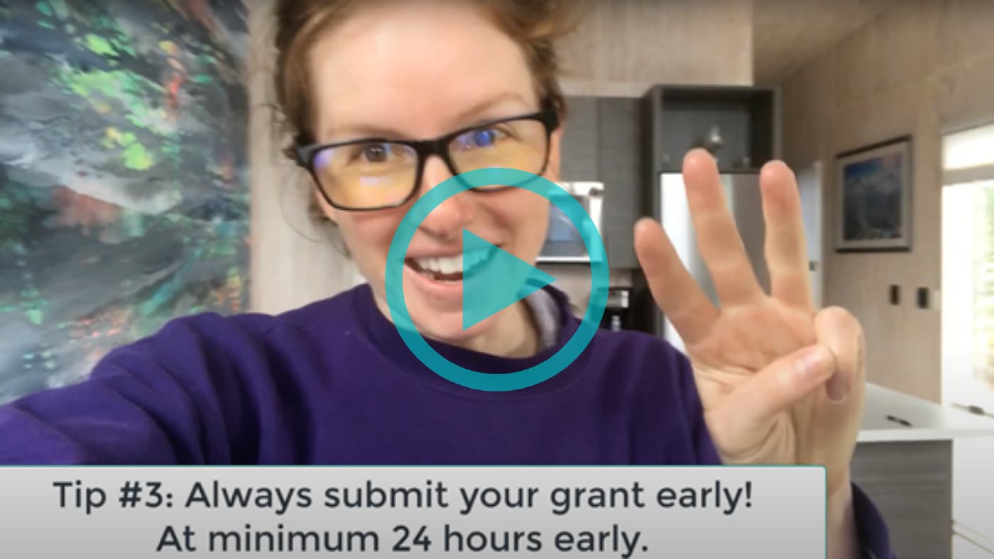 how to write an essay for a grant