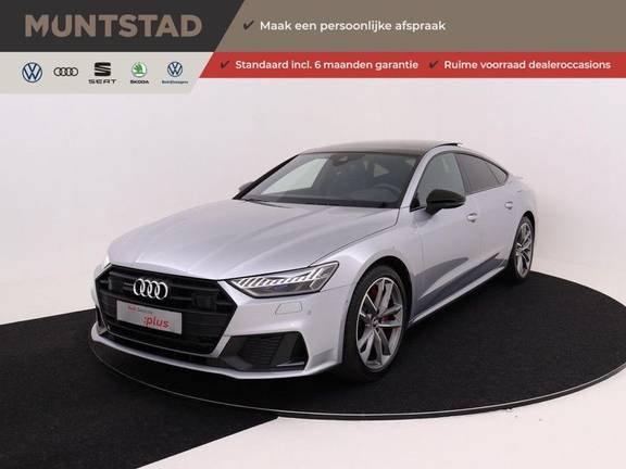 Audi A7 Sportback 55 TFSI e 367 pk quattro Competition | Garantie tot 07-2025 | Adaptief demping systeem | Pano.dak | Head-up Display | Nachtzicht-assistent | Trekhaak | B&O Sound |