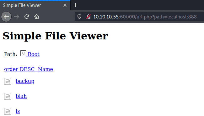 simple file viewer