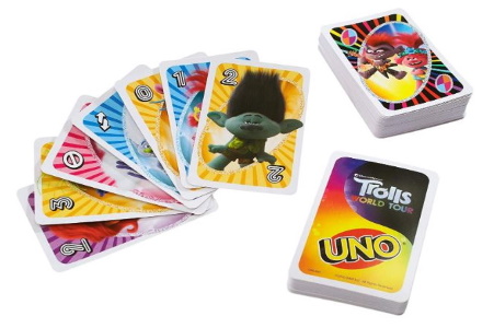 Trolls World Tour Uno Card Images