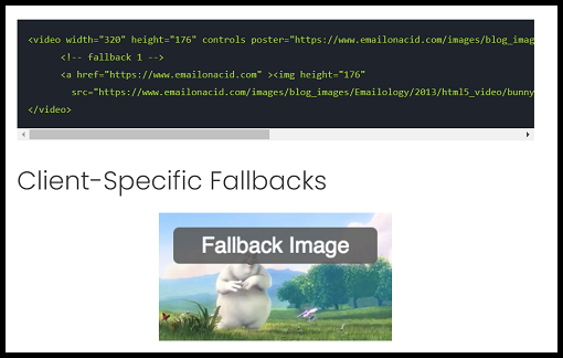 Example image of embedding using HTML5