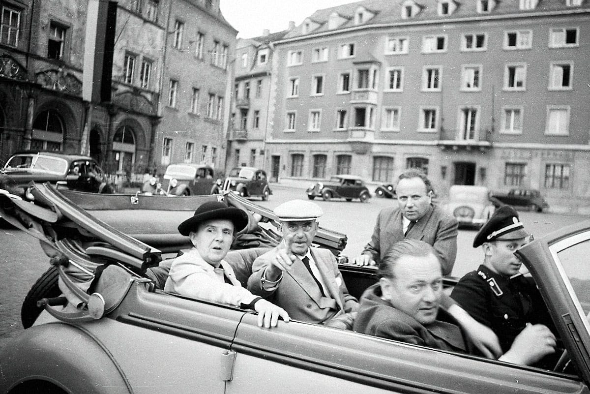Томас Манн в 1949 году. Источник: blog.klassik-stiftung.de