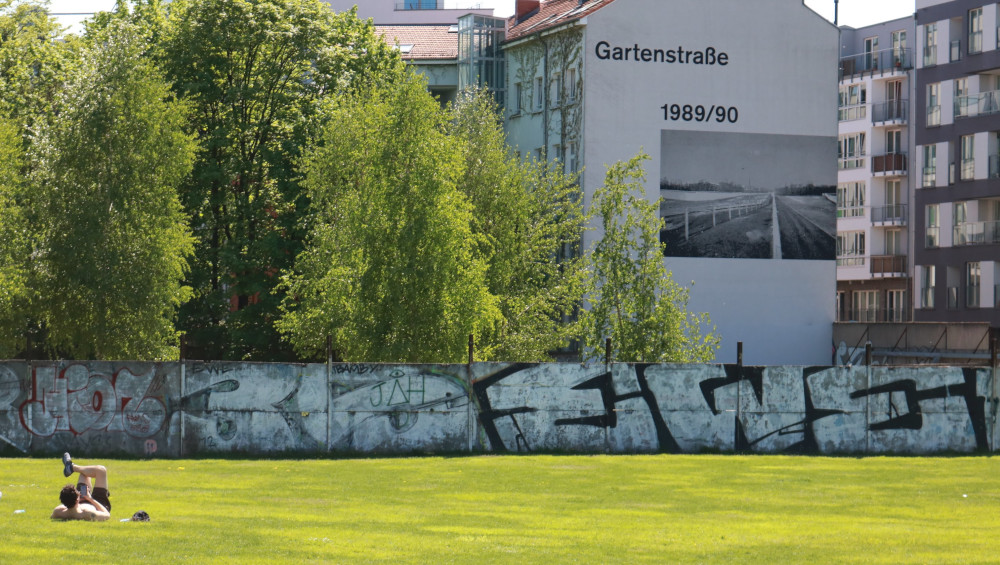 An image of what used to be the Death Strip between the Berlin Walls.
