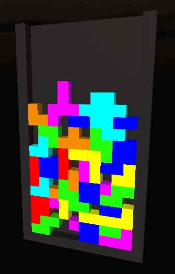 Screenshot of Tetris camera angle