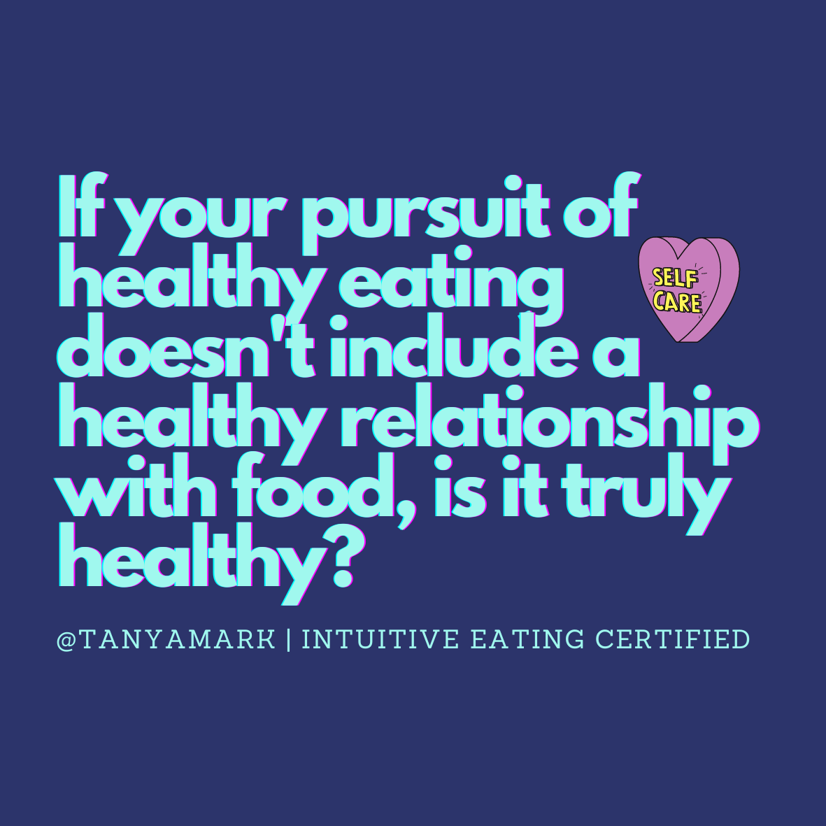 healthy relationship with food