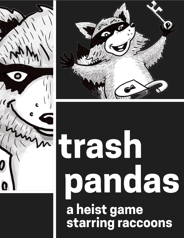 Trash Pandas at DTRPG