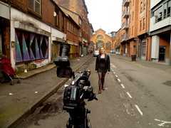 filming of the HTML music video