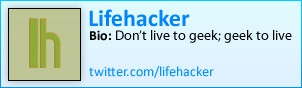 Lifehacker on Twitter