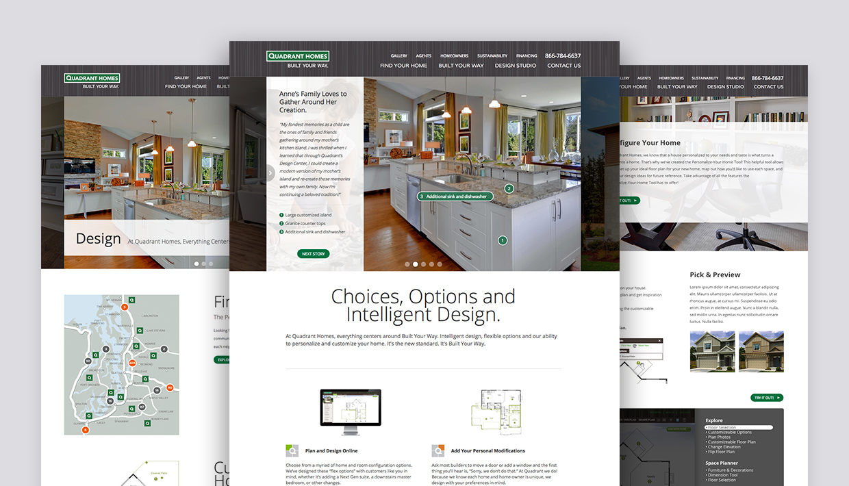 Quadrant Homes Poster Artwork