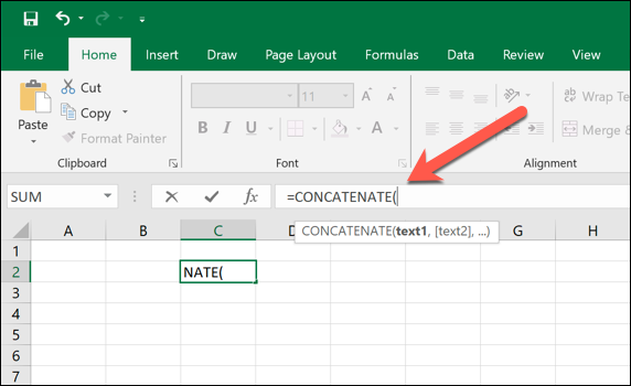 How To Use The Concatenate Function In Excel Step By Step Tutorial