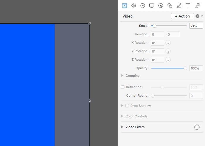 screenflow scale