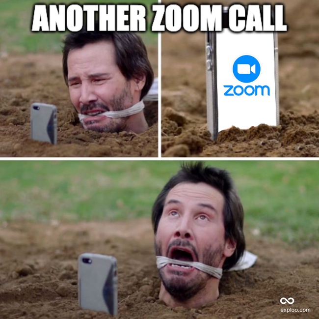 When you suffer from zoom fatigue