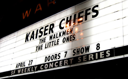Kaiser Chiefs Playing Tonight