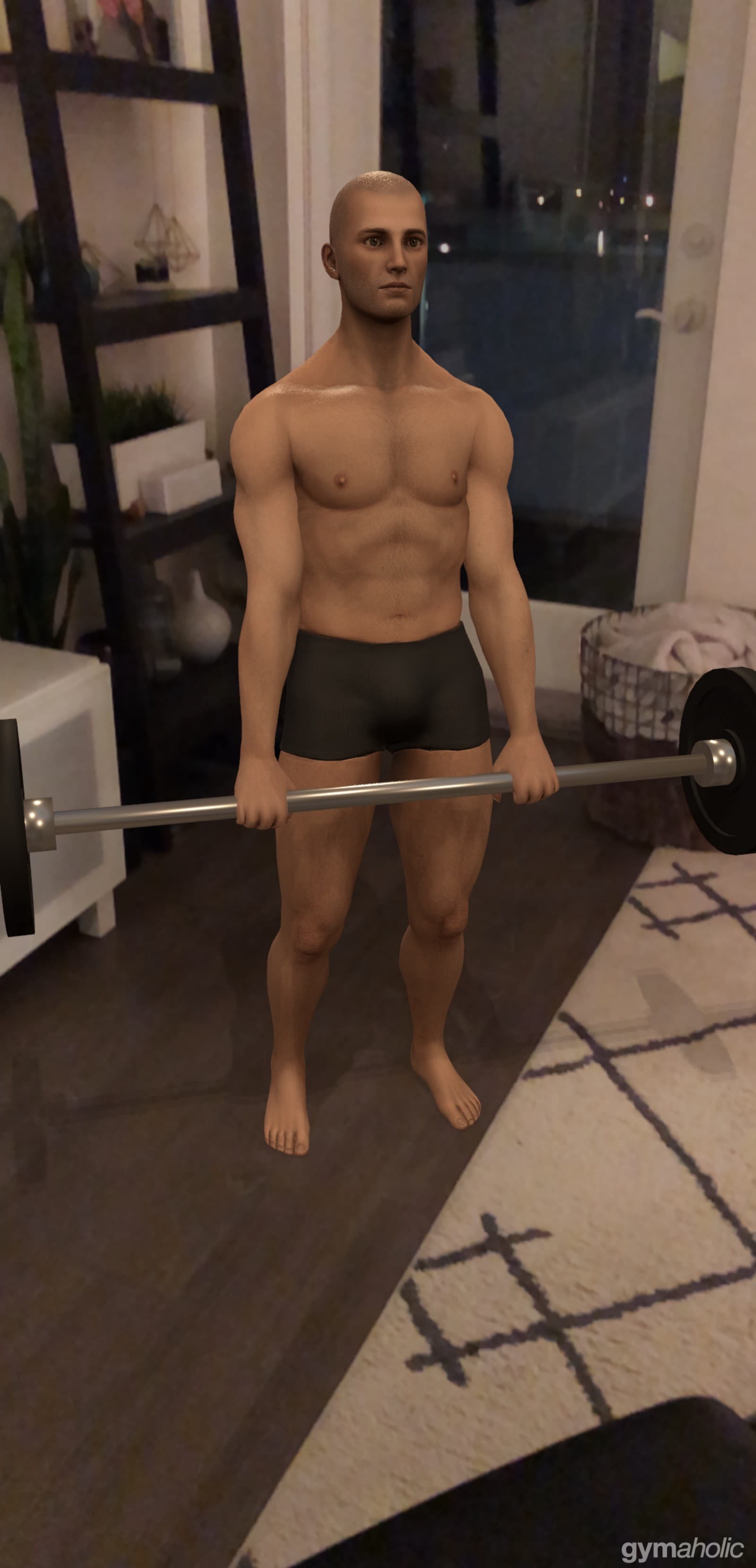 AR helps teach proper form and give cues for what muscles to use.