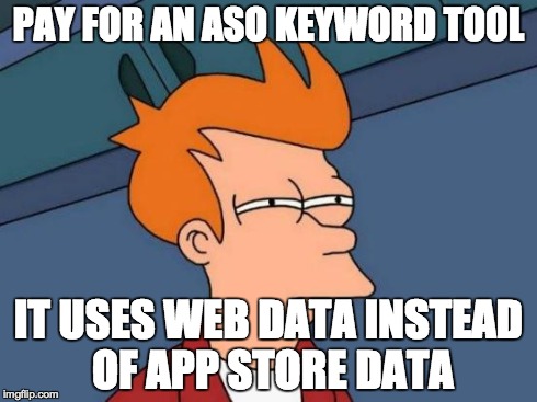 web data vs app store data