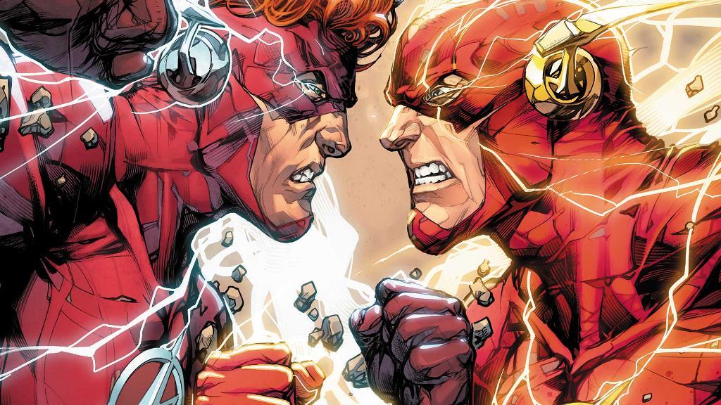 Wally West e Barry Allen se enfrentam na Guerra dos Flashes da DC Comics