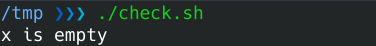 Check if a Variable is Empty in Bash - Compare With Empty String
