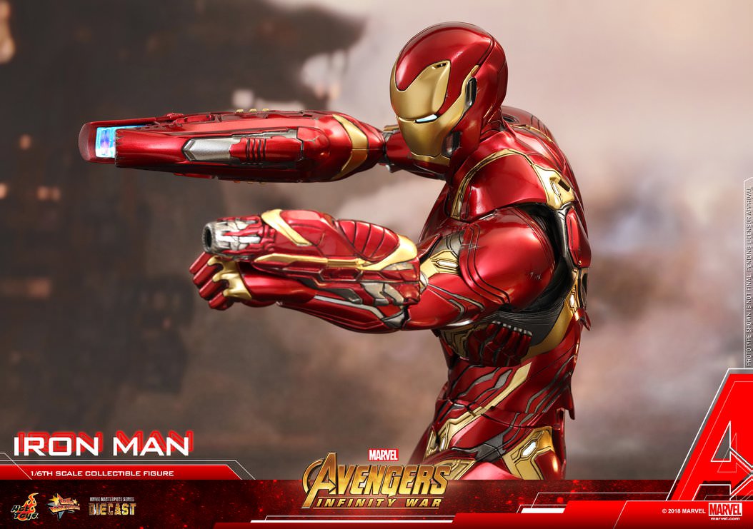 Hot Toys 1/6 12 MMS473D23 Iron Man Mark L Figure