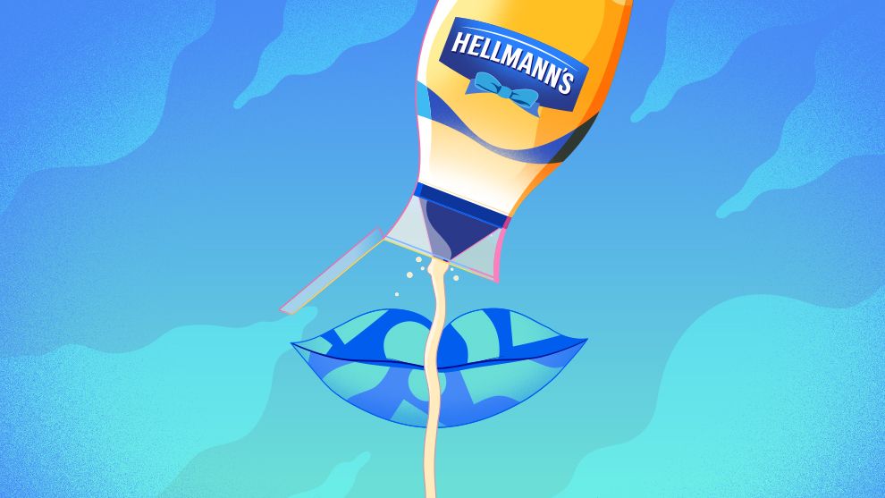Hellmanns squeezing tub