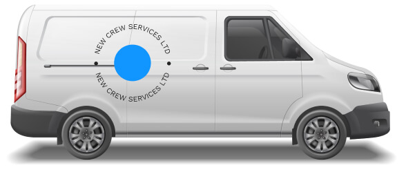 New Crew Services Ltd Van