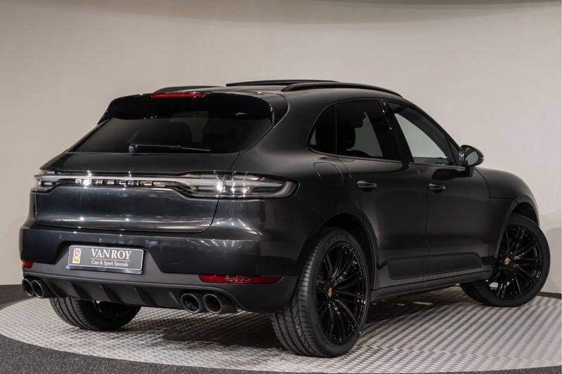 Porsche Macan 3.0 S 354pk Black Edition Nieuw Model Luchtvering Panoramadak SportChrono ACC Sportleder14Weg+Memory SchakelbareSportuitlaat Full-Led Navi/High Privatglass 21”Turbo Pdc afbeelding 11