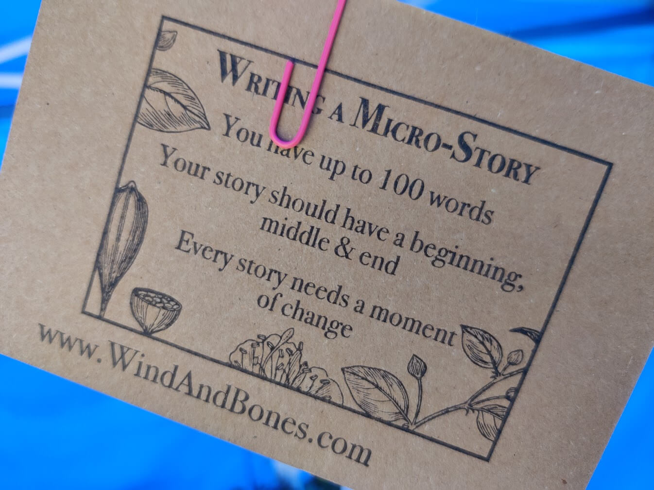 Story card