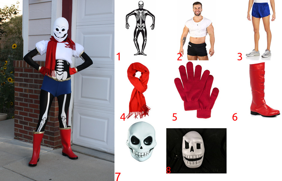 Papyrus Costume for Cosplay & Halloween