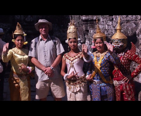 Cambodia Bayon Faces 2