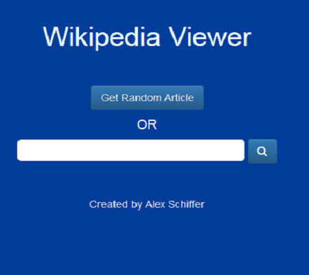 Wikipedia Article Fetcher Thumbnail
