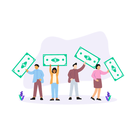 Illustration: Equity crowdfunding investors