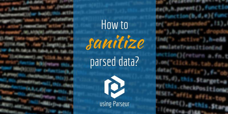 Sanitize data cover picture