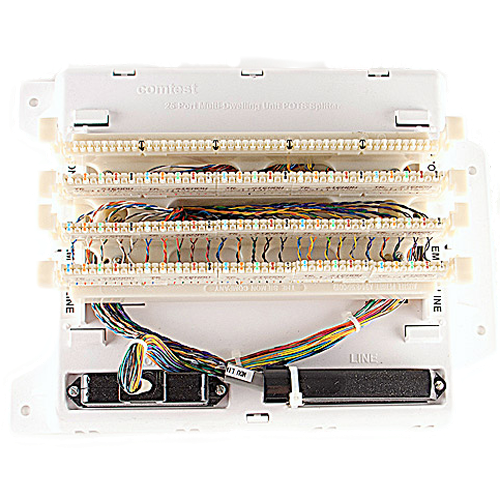 MDU (25 pair) VDSL2 Splitter with 110 Punchdowns product image
