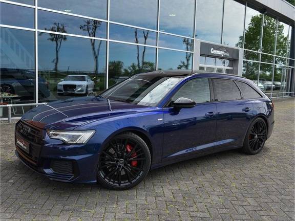 Audi A6 Avant 55TFSI 367pk EX.BTW S-Line Quattro Black Optic Pano Led Zetels Audi-Sound M-Led Priveglas Excl.BTW
