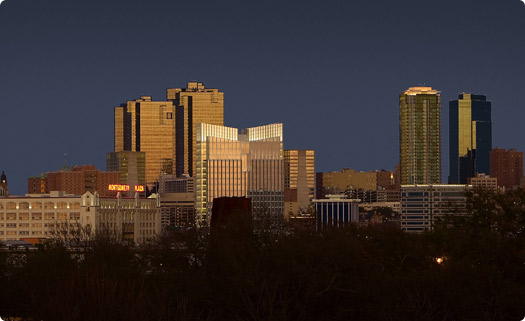 Fort Worth, Texas Skyline Fort Worth, Texas Skyline