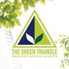 the green triangle Logo
