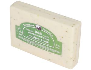 Springbank Cheese Brick with Onion and Pepper