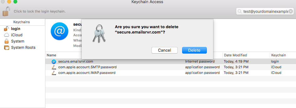 how to turn off mac keychain access