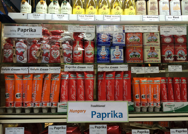 All the paprika - Hungary's most famous souvenir