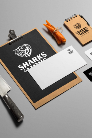 Shark & Lions Visual